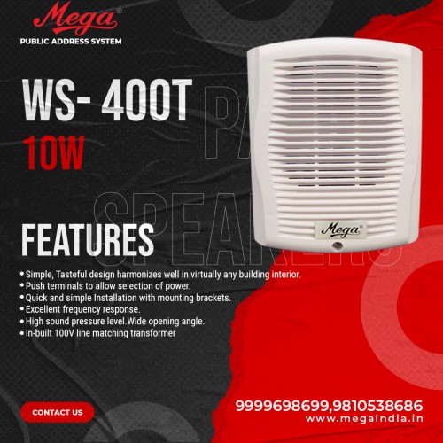 WS-40T PA WALL SPEAKER